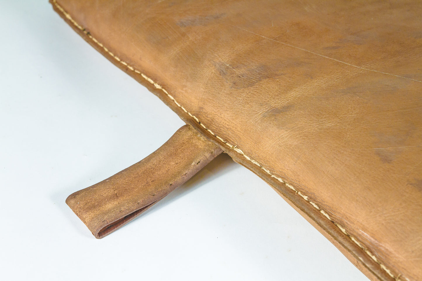Czech Vintage Leather Gym Mat-1930s