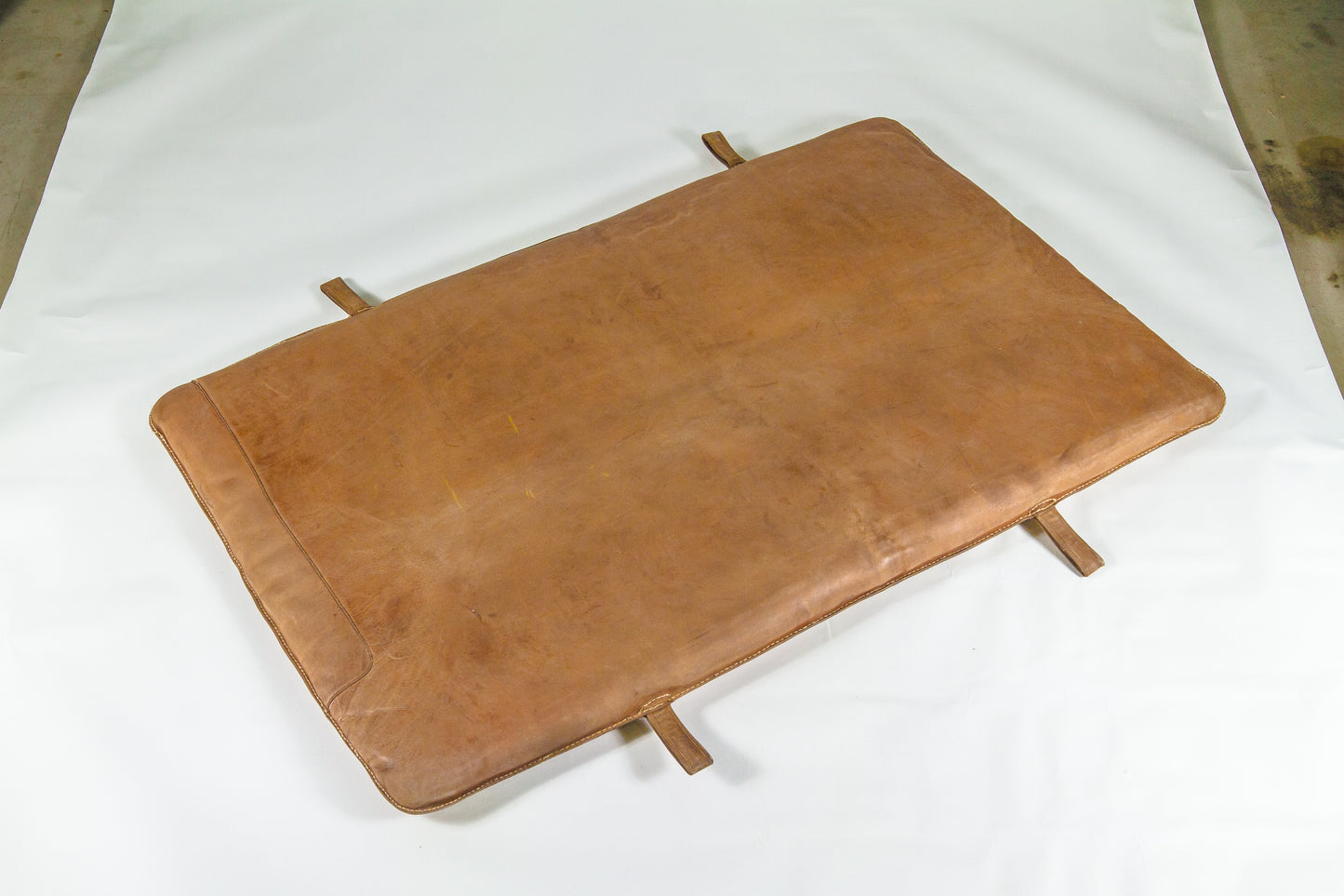 Czech Vintage Leather Gym Mat-1930s