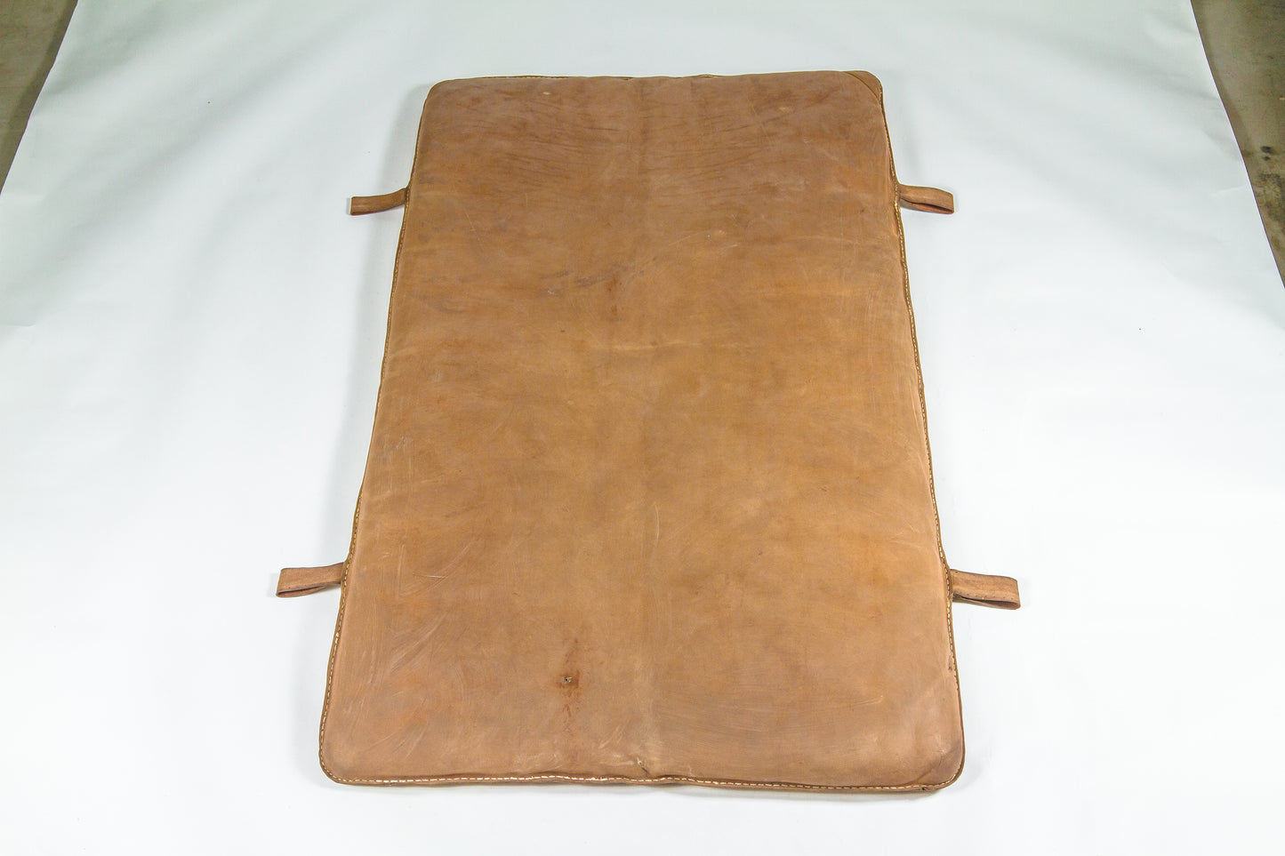 Czech Vintage Leather Gym Mat-1930s