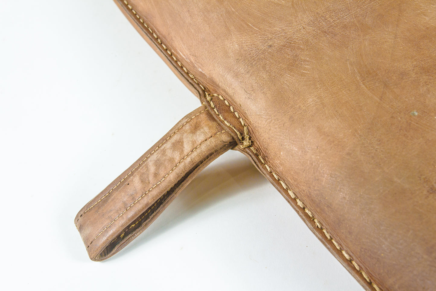 Czech Vintage Leather Gym Mat-1930s