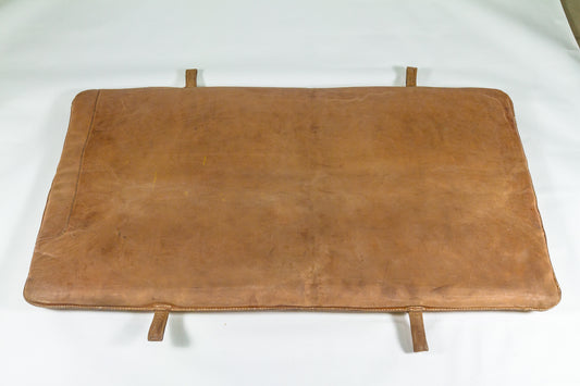 Czech Vintage Leather Gym Mat-1930s
