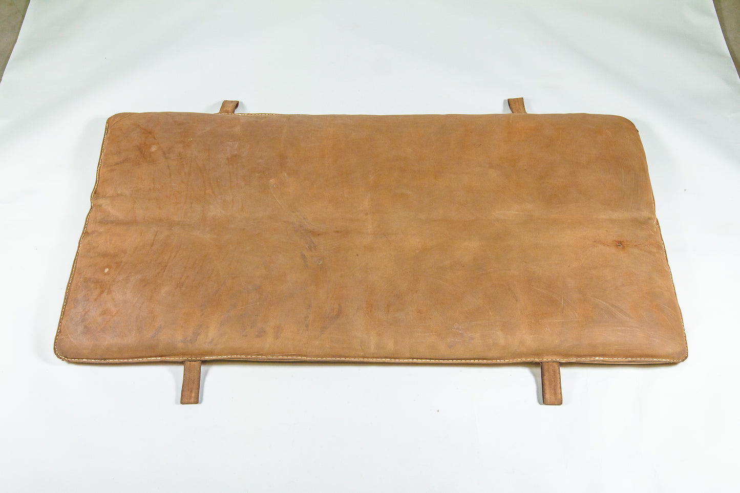 Czech Vintage Leather Gym Mat-1930s