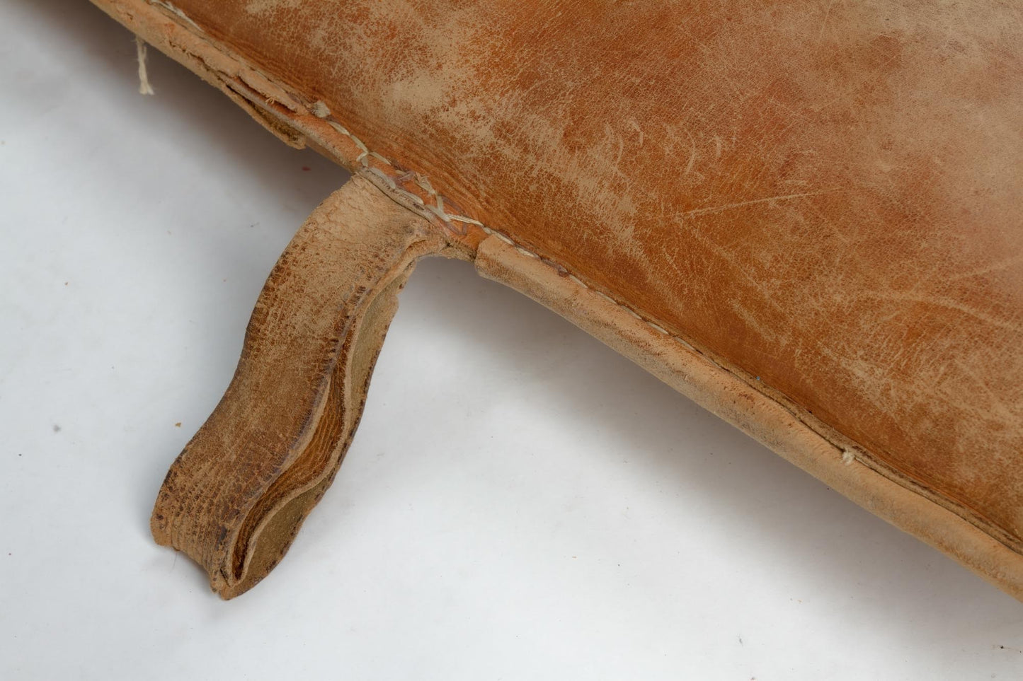 Czech Vintage Leather Gym Mat-1930s