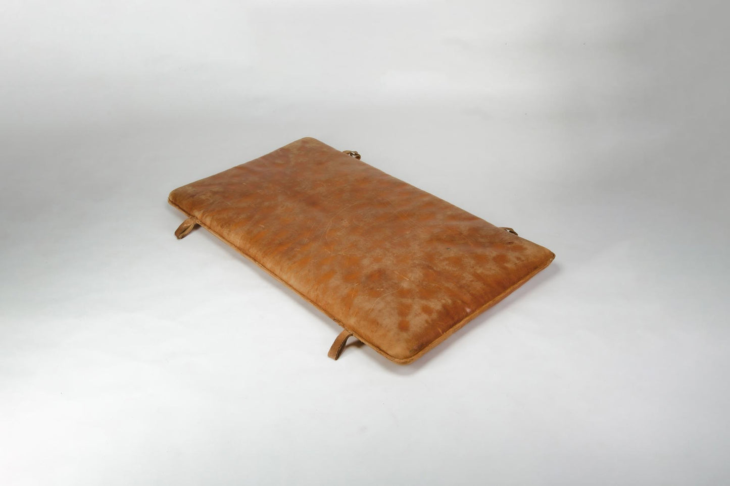 Czech Vintage Leather Gym Mat-1930s