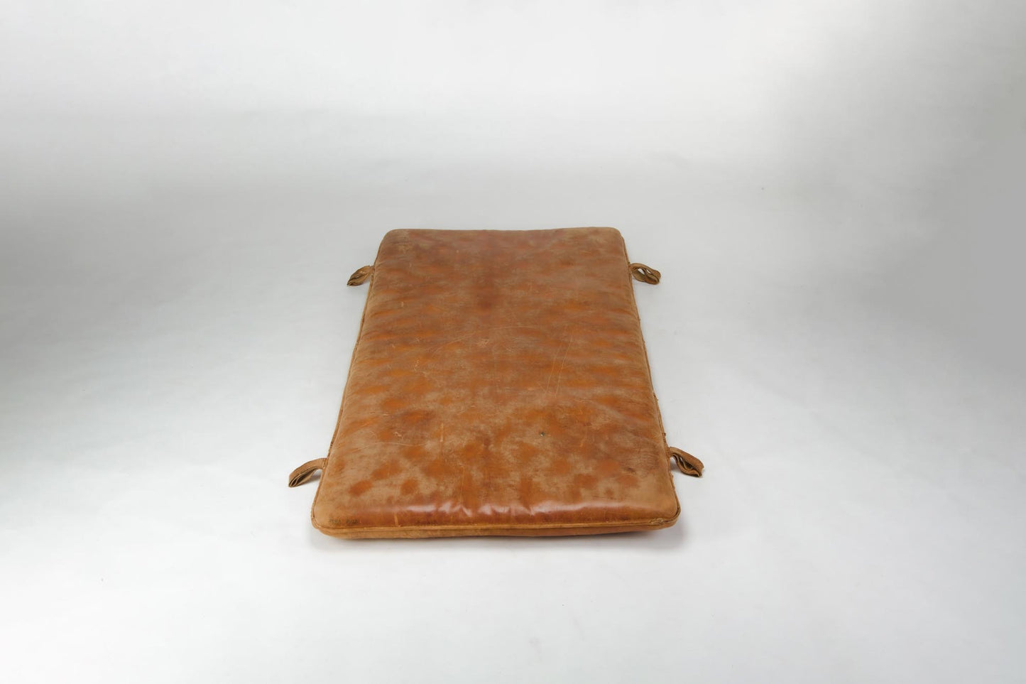 Czech Vintage Leather Gym Mat-1930s