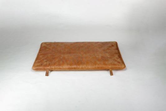 Czech Vintage Leather Gym Mat-1930s