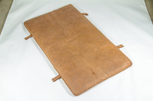 Czech Vintage Leather Gym Mat-1930s